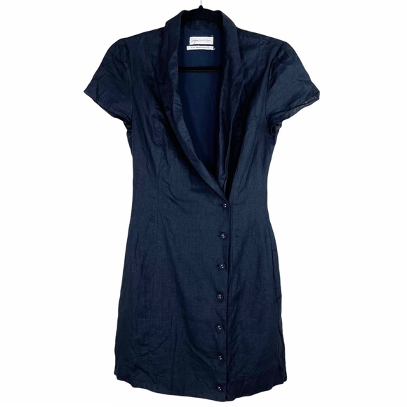 Urban Outfitters Dresses & Skirts - Urban Outfitters Black Linen Blend Dress